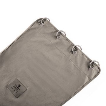 Parasolar textil PetiteMars din bumbac, pentru soare si vant, universal, protectie UV SPF40+, potrivit pentru carucioare si scaune auto, 45x51 cm, Mocha Mousse