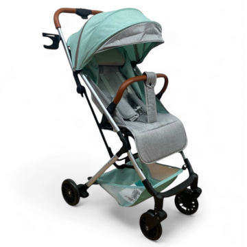 Carucior sport, cu suspensii, pliabil si troler, 309 Verde cu gri Carucior sport, cu suspensii, pliabil si troler, 309 Verde cu gri