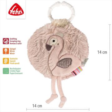 Carticica din plus pentru bebelusi Fehn Flamingo