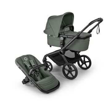 Carucior 2 in 1 Bugaboo Fox 5 Renew Black Forest Green