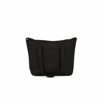 Carucior 2 in 1 pentru copii, Adamex Nova premium, doua piese distincte, suspensii, maner reglabil, roti mari anti-pana, greutate maxim admisa 22 kg, accesorii incluse, Negru