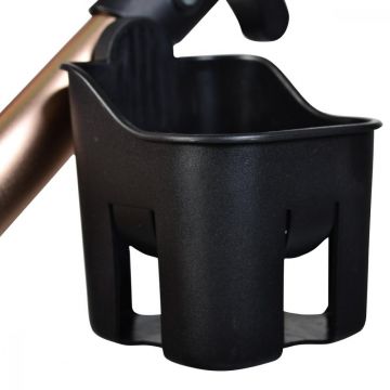 Carucior 2in1 reversibil pentru copii Moni Gala Gri Inchis, cadru din aluminiu,copertina XXL,suspensii,maner reglabil,husa picioare si geanta mamici inclusa + CADOU Pompa de san electrica