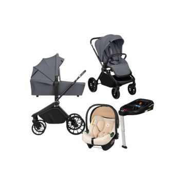 Carucior 4 in 1, Lionelo, Mika Plus, Cu scoica auto Bej testata ADAC + Baza Isofix, Reversibil, Cu sistem de ventilatie 3D, Cu accesorii, Pana la 22 kg, EN1888-1 EN1888-2 EN1466 ECE R129, Gri Carucior 4 in 1, Lionelo, Mika Plus, Cu scoica auto Bej testata ADAC + Baza Isofix, Reversibil, Cu sistem de ventilatie 3D, Cu accesorii, Pana la 22 kg, EN1888-1 EN1888-2 EN1466 ECE R129, Gri