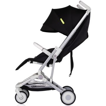 Carucior pentru copii Chipolino Pocket Noir, cadru usor, greutate admisa 22 kg