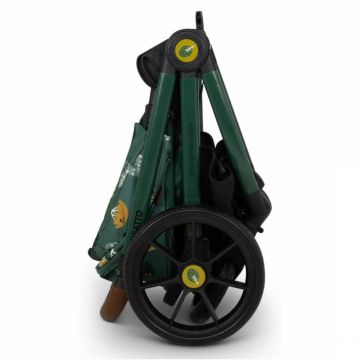 Carucior pentru copii Cosatto Giggle 4 Faraway cu baza isofix, sezut reversibil, sasiu din aluminiu, suspensie, bara detasabila, maner telescopic, accesorii, greutate admisa 25 kg