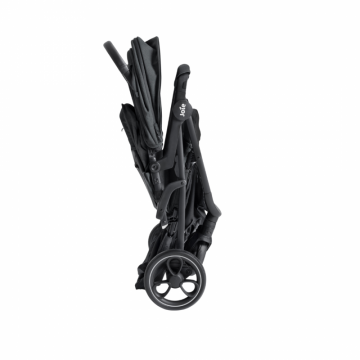 Carucior pentru gemeni Joie Estrella Ebony cu suspensii, spatar reglabil, suport picioare ajustabil