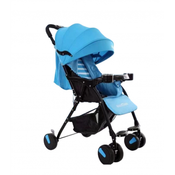 Carucior sport 210S albastru, ultra usor, pliabil, 3 pozitii