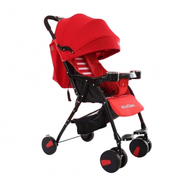 Carucior sport 210S rosu, ultra usor, pliabil, 3 pozitii