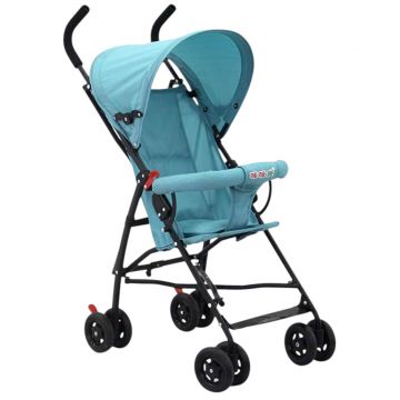Carucior sport S101 bleu, ultra usor 4 kg, pliabil tip troller, 6-36 luni