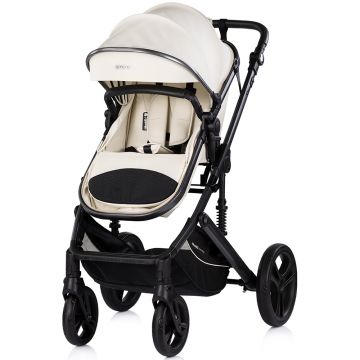 Carucior transformabil 2 in 1 pentru copii Chipolino Amore Cashmere cu suspensii, sezut reversibil, accesorii, greutate suportata 22 kg