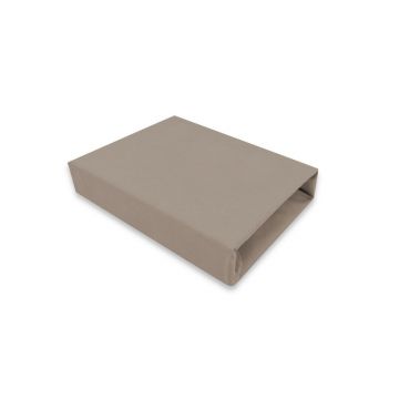 Cearceaf cu elastic MimiNu pentru landou, carucior si cosulet 80x35 cm din bumbac Colectia Royal Mocha