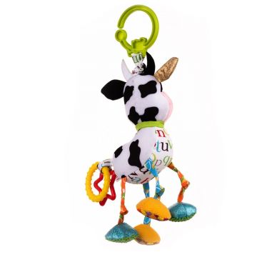 Jucarie breloc pentru carucior Bali Bazoo vacuta Clara