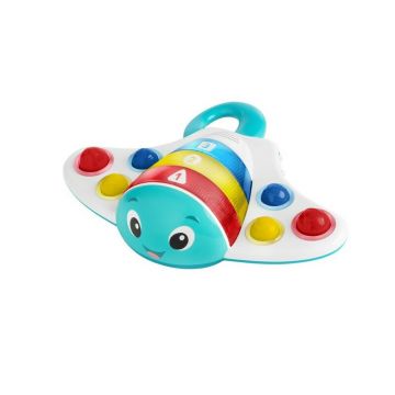 Jucarie multisenzorial, Baby Einstein, Pentru descoperirea muzicii, formelor, numerelor si culorilor in 3 limbi: engleza, franceza si spaniola, 6 luni+, Multicolor