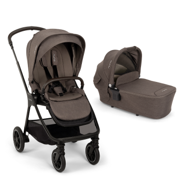 Nuna - Set carucior compact TRIV next 2 in 1 Chestnut