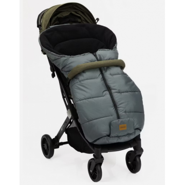 Sac de iarna pentru carucior EcoBig dark grey Fillikid