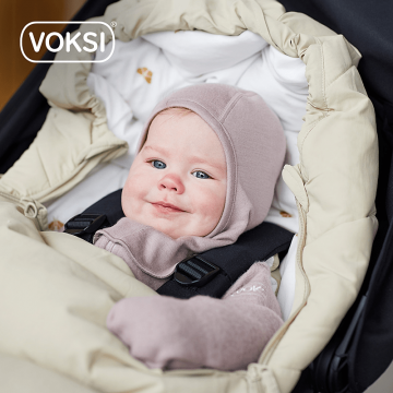 Sac de iarna pentru carucior Voksi Explorer Crem