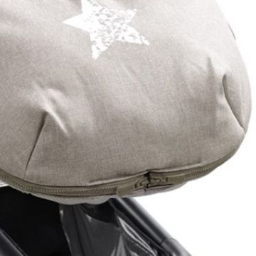 Sac de iarna universal pentru carucior Jane Nest Sesame 95x46 cm material interior din fleece