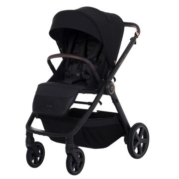 Carucior 2 in 1 pentru copii Espiro Only Stylish Black cu toate accesoriile incluse