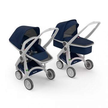 Carucior 2 In 1 100 Ecologic Grey Blue