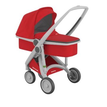 Carucior 2 in 1 100 Ecologic Grey Red