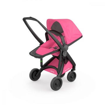 Carucior 2 in 1 Greentom 100 Ecologic Black Pink