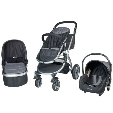 Carucior 3 in 1 Veneto gri Kidscare