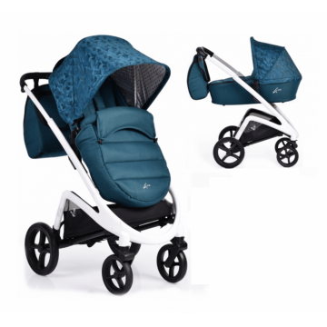 Carucior modular 2 in 1 Cangaroo S-Line Blue