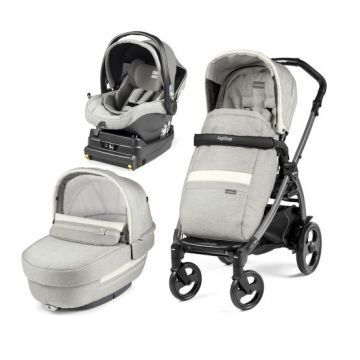 Carucior 3 in 1 Peg Perego Book Plus 51 Titania i-Size Luxe Pure