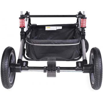 Carucior transformabil 2in1 Moni Gala Premium Panther cu sistem dublu de suspensii,cadru din aluminiu,maner reglabil pe inaltime,copertina XXL,sezut reversibil,husa picioare si geanta mamici inclusa