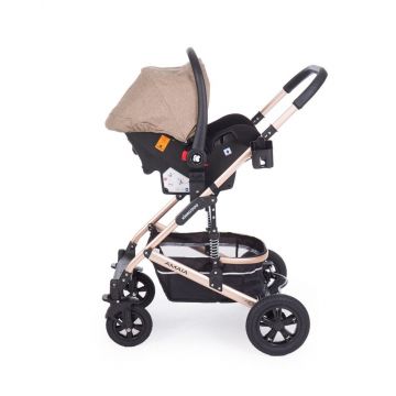 Carucior transformabil KikkaBoo 3 in 1 Amaia Beige