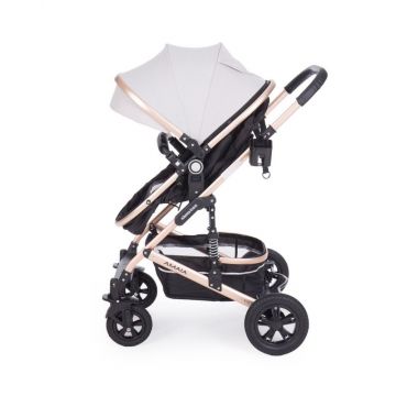 Carucior transformabil KikkaBoo 3 in 1 Amaia Gri