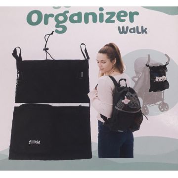 Organizator pentru carucior plasa rucsac universal Fillikid