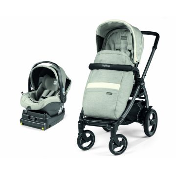 Carucior 2 in 1 Peg Perego Book 51 S Titania i-Size Luxe Pure 0 - 22 kg