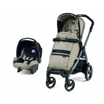 Carucior 2 in 1 Peg Perego Book  51 Titania Luxe Ecru 0 - 22 kg
