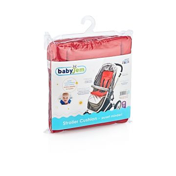 Saltea suplimentara pentru carucior BabyJem cu spuma Cushion Red