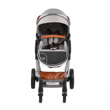 Carucior 2 in 1 transformabil Moni Alma Grey