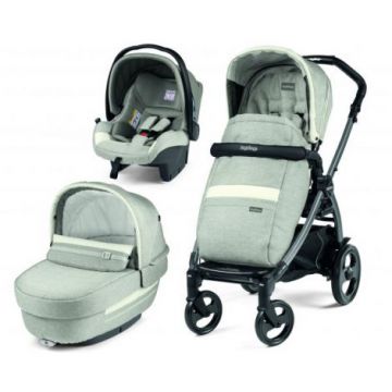 Carucior 3 in 1, Peg Perego, Book Plus 51 Titania Luxe Pure