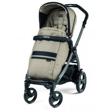 Carucior Peg Perego de la nastere, Book 51 Titania Luxe Ecru (sasiu + hamac), 0-22 kg