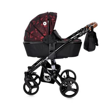 Carucior 2 in 1 Rimini Ruby Red Black