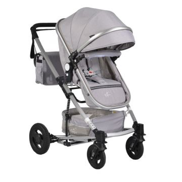 Carucior 2 in 1 transformabil Moni Gigi Light Grey