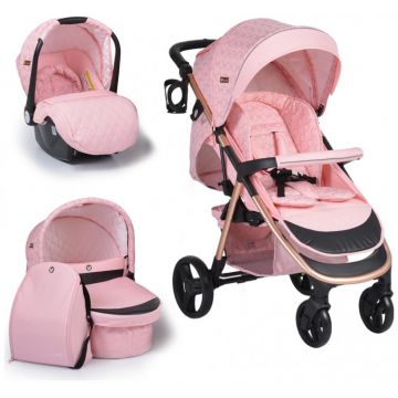 Carucior 3 in 1 Cangaroo Noble Pink