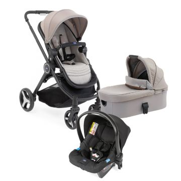 Carucior copii trio Chicco Best Friend Plus Light, DesertTaupe (Crem), 0luni+