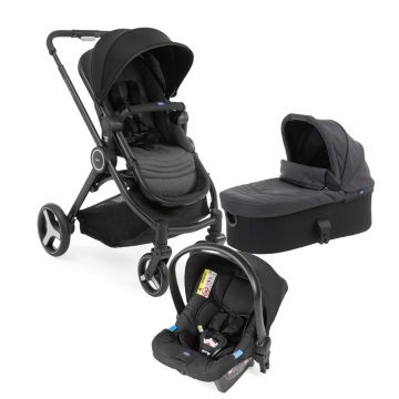 Carucior copii trio Chicco Best Friend Plus Light, PirateBlack (Negru), 0luni+