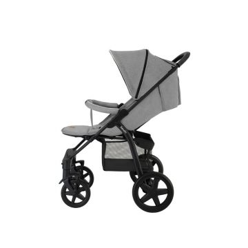 Carucior sport Annet plus de la nastere cu accesorii 0- 22 kg gri Lionelo