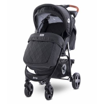 Carucior sport Daisy cu husa de picioare Black