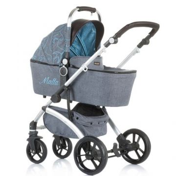 Craucior combinat 2 in 1 cu landou Chipolino Malta 2019 sky