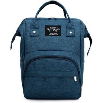 Rucsac multifunctional mamici Melange Bambinice Albastru