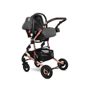 Carucior 3 in 1 Alba Luxe Black