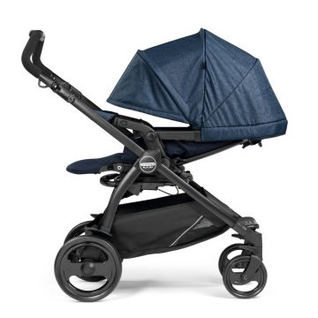 Carucior 3 in 1 Book 51 Titania Primoviaggio SL 0-22 kg Futura Indigo bleumarin Peg Perego