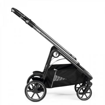 Carucior 3 in 1 Peg Perego Veloce Lounge 0 - 22 kg City Grey gri  alb i-Size